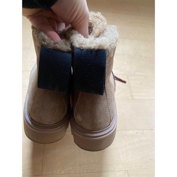 Rag & Bone "Quest" camel lace up suede ankle boot sz 36 NEW - Picture 5 of 9